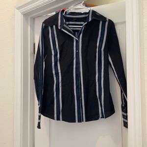 Express size 10 classic fit button down shirt